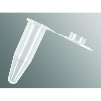 Axygen 0.5mL Thin Walled PCR Tubes with Flat Caps Clear