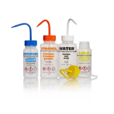 Azlon Wash Bottle 250ml for Methanol non-vented