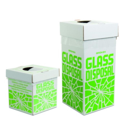 Large Glass Disposal Box 300 x 300 x 690mm