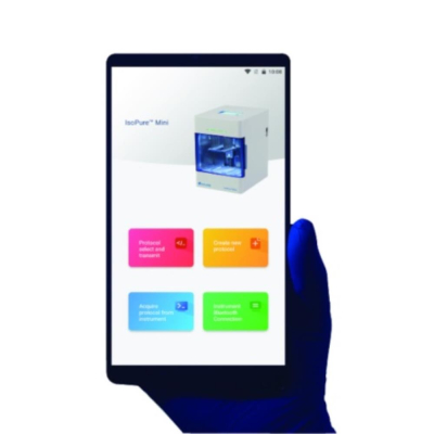 Benchmark Android tablet preloaded with IsoPure Mini App