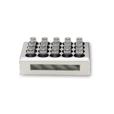 Benchmark Industrial Beadblaster 96 Tube Rack for  96 Well Adapter 20 x 2mL - Requires adapter  HOM3