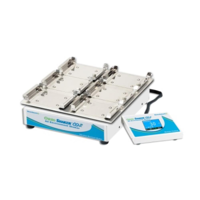 Benchmark Orbi-Shaker CO2 with Remote Controller  and Rubber Mat Microplate Platform 13x12inch 230V