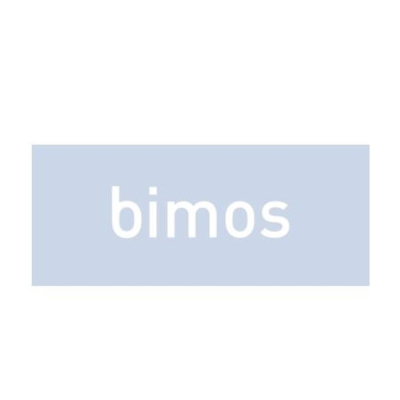 Bimos Labsit 4 Chair Artificial Leather with Stop and Go Castors Foot Ring Polyamide Base - White