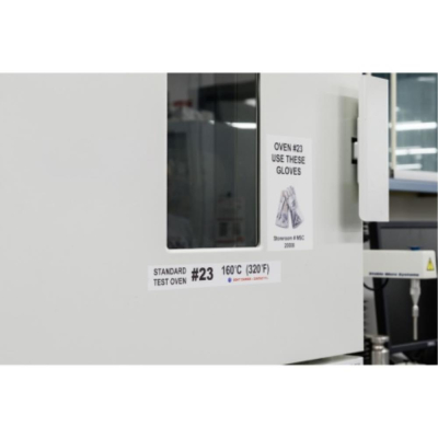 Continuous Polyester Tag with Vinyl Surface for J2000 Printer -  83mm x 15.24m