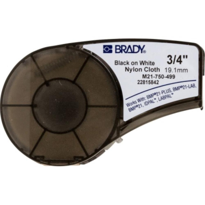 Brady M21-750-499 label roll for BMP21/21-PLUS printer 19.05mm (W) x 4.88M (L)