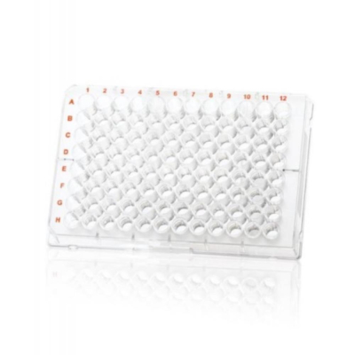 Microplate BRANDplates cellGrade 96-well PS Standard Transparent U-bottom 330uL Sterile