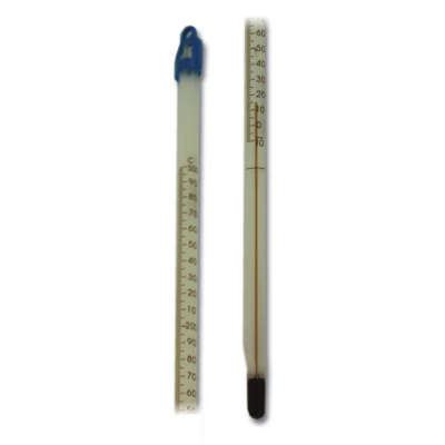 Brown LO-tox Filled Thermometer -10 to 330C (2.0C Divisons); 76mm Immersion
