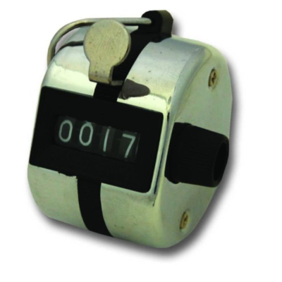 Stainless Steel Hand Held Counter