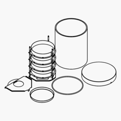 Buchi Lyovapor 4 PMMA Shelf Drying Chamber