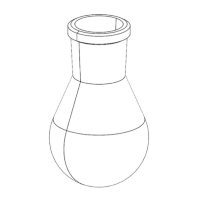 Rotavapor Evaporating Flask 100 ml
