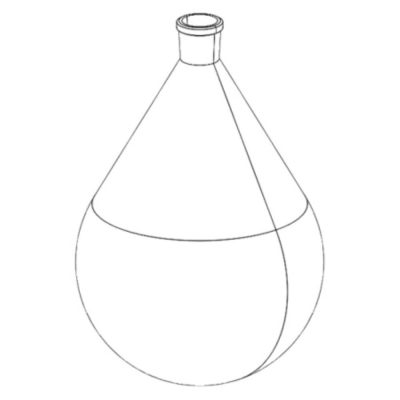 Rotavapor Evaporating Flask 4000 ml