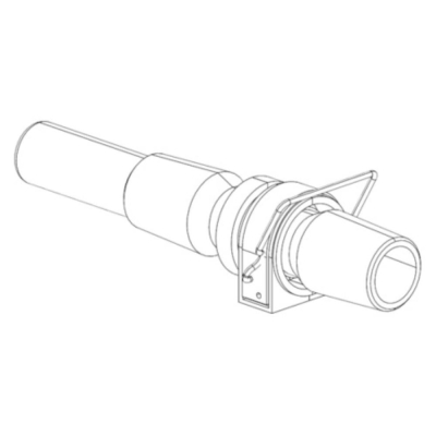 Buchi Vapor duct SJ29/32 with Combi-Clip (for V and C condensers)