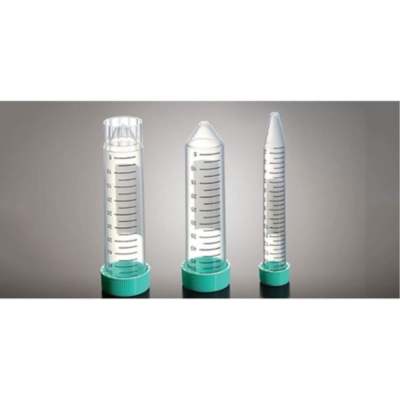 ClearLine 50mL Clear Plastic Tubes 25 Per Paper Rack 20 Racks Per Case Sterile