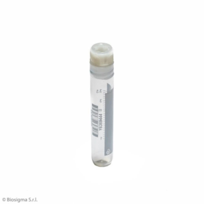 ClearLine Cryogen Tube 4mL Round Bottom Internal Stella Cap Graduated with Barcode Sterile
