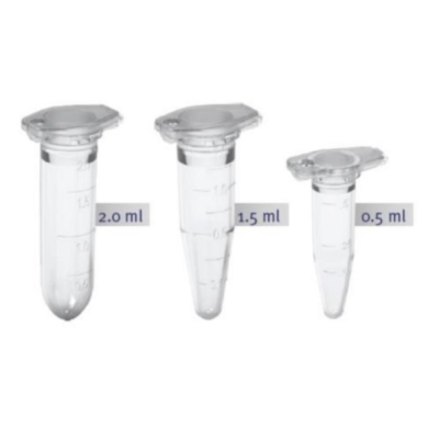 ClearLine Microtube Snap Clearlock 1.5mL Tubes Natural DNA Low Binding