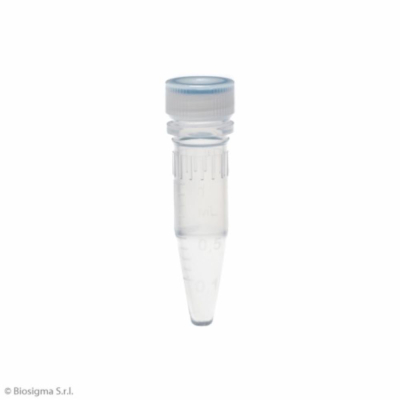 ClearLine Microtube 1.5mL Self-Standing with Screw Cap and O-Ring - Sterile