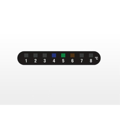 Corning 1-8 Deg C Adhesive Strip LCD Temperature  Display