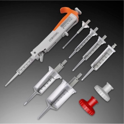 Corning Starter Pack Repeater Syringes- 5 each - 0.05 / 2.5 / 5 / 12.5 / 2 each 25mL 50mL and 2 Adap