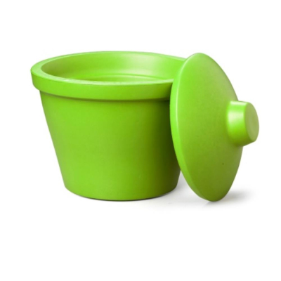 Corning Ice bucket with lid round 4L lime green