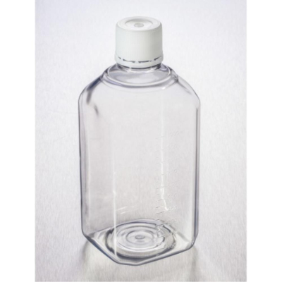 Gosselin Bottle PET Octagonal 1L sterile Medical