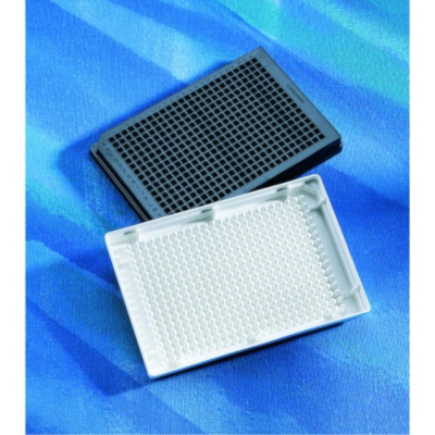 Corning 384 Well Low Flange White Flat Bottom Not Treated Microplate 10 /bag w/out Lid Nonsterile