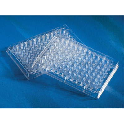 Corning 96 Half Area Well Clear Flat Bottom UV-Transparent Microplate 25 /bag w/out Lid Nonsterile