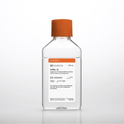 500mL DPBS (Dulbeccos Phosphate-BuffeRed Saline) 1X (without Calcium and Magnesium)