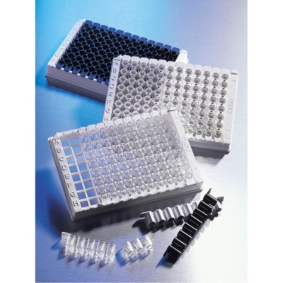 Corning 96 Well White High Bind Low Volume Stripwell Microplate 25 per Bag without Lid Nonsterile