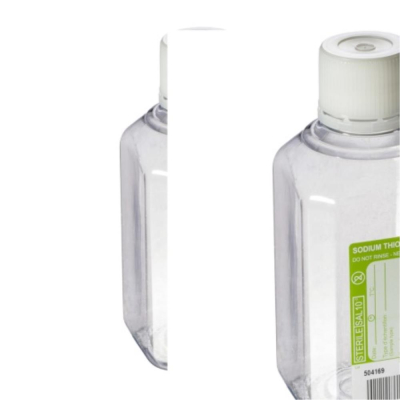 Water Sampling Bottle PET Octagonal 500ml Sterile