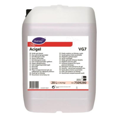 Diversey Acigel VG7 Acid-Based Gel Detergent