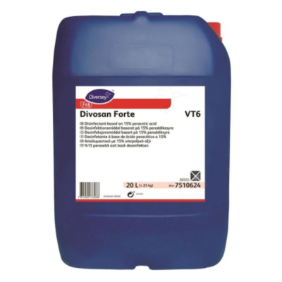 Diversey Divosan Forte Non-Foaming Peracetic Acid-Based Liquid VT6