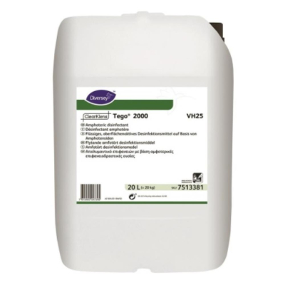 Diversey ClearKlens Tego 2000 Amphoteric Disinfectant VH25 Ready to Use
