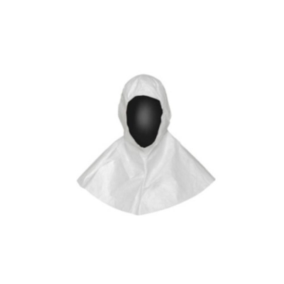 TYVEK IsoClean hood with ties White
