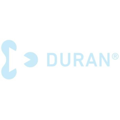 Duran GL45 500ML Clear Lab Glass Bottle Pressure Plus No Cap or Pouring Ring