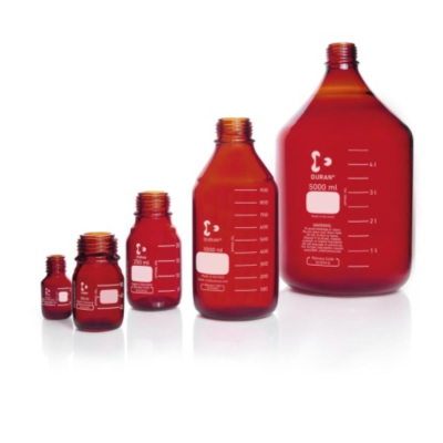 Gl45 Amber Glass Bottle 5000ml