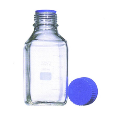 Duran Square Media Glass Bottle 100ml with GL32 Cap