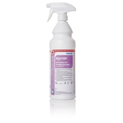 Ecolab Klercide Sporicidal Low Residue Peroxide (6 x 1.0 L)