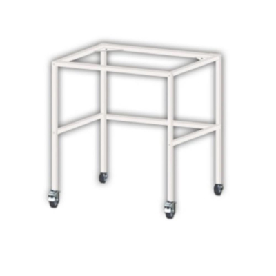 Ecosafe RANGE H - Tubular Table with Rollers for Model H09 - Dims (H x W x D mm): 860x915x787