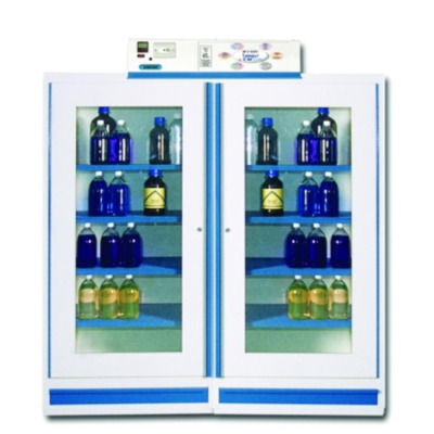 Ecosafe Ventilated Cabinet Tall 2 Doors With Filtration 2 Compartments
