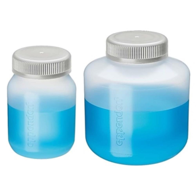 400 mL Wide-Neck Bottle with Flat Bottom for Rotor S-4x400 for Centrifuge 5910 R