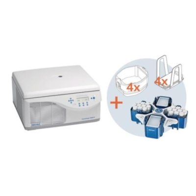 Eppendorf Centrifuge 5920RG with S-4x1000 Rotor  and 4x Plate/Tube Bucket Carriers