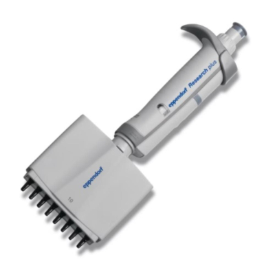 Eppendorf Research plus 8-Channel Variable Pipette 30-300uL Orange
