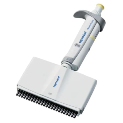 Eppendorf Research plus 24-Channel Variable  Pipette 5-100uL Yellow