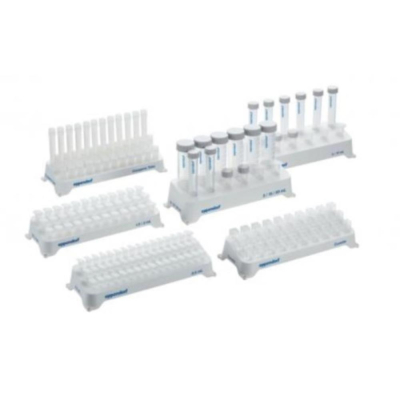 Eppendorf 30 Well Cuvette Rack - White,  Autoclavable, Polypropylene, Numbered Positions