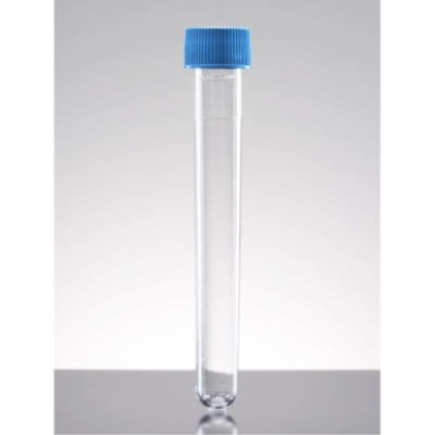 Falcon 8mL Round Bottom Polystyrene Test Tube with Screw Cap 13 x 100mm Sterile