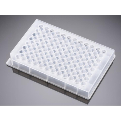 Falcon 96 Well Clear Round Bottom Not Treated Polypropylene Library Storage Microplate with Lid Nons