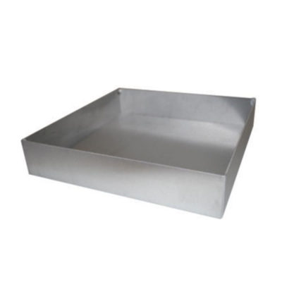 Flystuff Aluminium Tray For 10x10 Narrow  Drosophila Vials, Autoclavable, 26 x 26 x 5.7cm