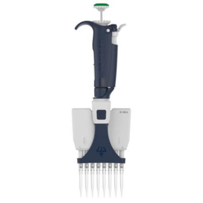 Gilson PIPETMAN L P8x300LVR 20-300uL Multi 8 Channel Pipette with V-Rings