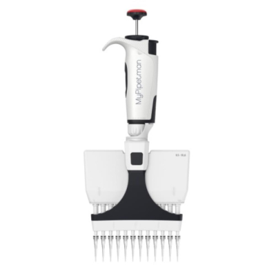 Gilson MyPIPETMAN Select P12x10 0.5-10uL Multi 12 Channel Pipette Personalised