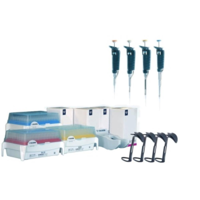 Gilson PIPETMAN 4-Pipette Kit (P2/P20/P200/P1000)